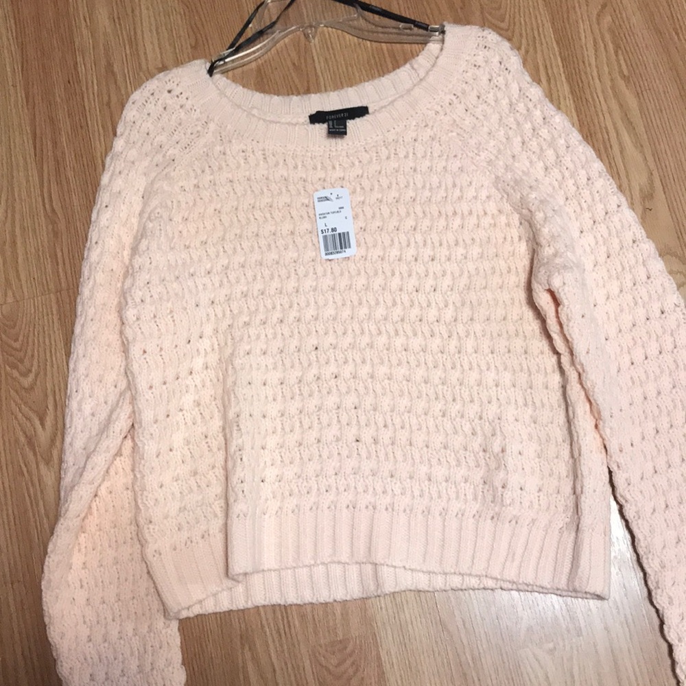 Long sleeve knitted top